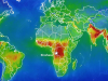 Beelden van Sentinel-5 Precursor TROPOMI tijdens het eerste jaar aan metingen van atmosferische bestanddelen: formaldehyde (HCHO)