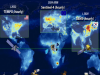 Wereldkaart validatie sentinel5P atmosfeergegevens