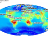world map ground-based FTIR stations and HCHO data