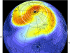 Snapshot of a GEM-Mars simulation of ozone
