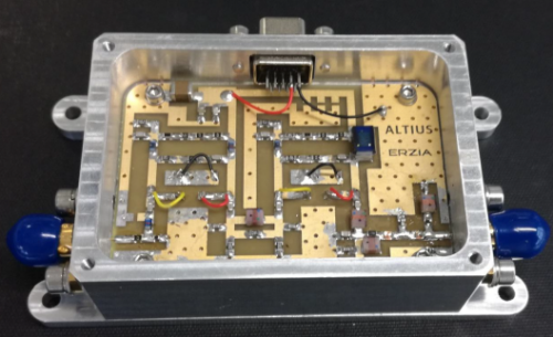 Modèle prototype d'amplificateur RF 
