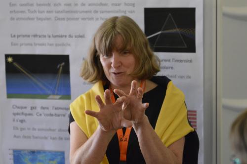Workshop door een BIRA-wetenschapper