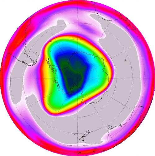 Prévisions des concentrations d'ozone 2020