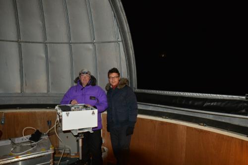 ASPA-instrument met BIRA-team