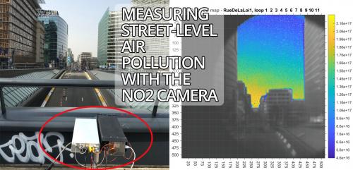 Measuring street-level air pollution with the NO2 camera