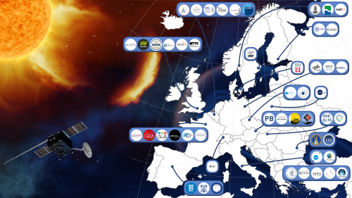Carte pays institutions consortium SWESNET