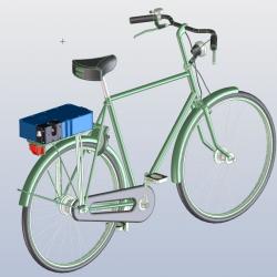 DOAS on the back of a bike to "sniff” the air while you ride