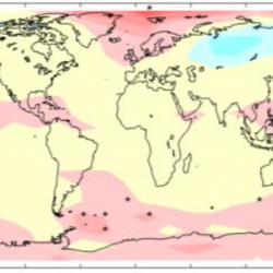 Wereldkaart langetermijn-veranderingen stratosferisch ozon