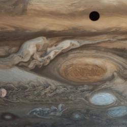 Jupiter lunes Europa et Io