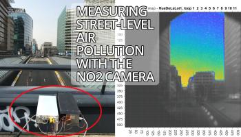 Measuring street-level air pollution with the NO2 camera