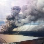 Aswolk Grimsvotn-vulkaan